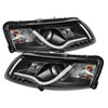 SPYDER 5071903 | Spyder Audi A6 Projector Headlights - Halogen Model Only Light Tube DRL - Black - (PRO-YD-ADA605-LTDRL-BK); 2005-2007 Alternate Image 3