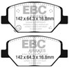 EBC dp43065r | 2018+ Chevrolet Equinox 1.5L Turbo (J17) Yellowstuff Front Brake Pads; 2018-2023 Alternate Image 1