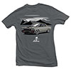 Aeromotive 91147 | Muscle Car Logo Grey T-Shirt - X-Large Alternate Image 1