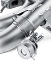 Akrapovic smeslsamg1 | 10-14 AMG SLS Coupe/Roadster Evolution Line Cat Back (Titanium) w/ Carbon Tips Alternate Image 5