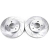 PowerStop ar8758xpr | Power Stop 04-08 Chrysler Pacifica Front Evolution Drilled & Slotted Rotors - Pair; 2004-2008 Alternate Image 1