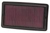 K&N Engineering 335013 | K&N Replacement Panel Air Filter for 2014-2015 Acura MDX 3.5L V6; 2014-2015 Alternate Image 2