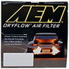 AEM Induction ae10986 | AEM 08 Chevy Express Van 4.8/6.0L V8 3.313in ID x 5.313in OD x 13.25in H Replacement DryFlow Filter; 2008-2008 Alternate Image 6