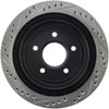 Stoptech 127.62061L | StopTech Cadillac XLR Sport Drilled/Slotted Rotor, Rear Left; 2004-2009 Alternate Image 4