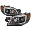 SPYDER 5083913 | Spyder Subaru impreza WRX Projector Headlights - Xenon/HID Model Only - Light Bar DRL - Black - (PRO-YD-SWRX06-HID-LBDRL-BK); 2006-2007 Alternate Image 2