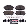 PowerStop z23-1021 | Power Stop 04-07 Ford Freestar Rear Z23 Evolution Sport Brake Pads w/Hardware; 2004-2007 Alternate Image 1