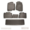 Westin 74-15-41014 | 2009-2015 Honda Pilot Profile Floor Liners 4pc - Black; 2009-2015 Alternate Image 1