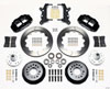 Wilwood 140-13630 | Narrow Superlite 6R Front Hub Kit 12.88in 60-68 Ford / Mercury Full Size / Galaxie; 1960-1968 Alternate Image 2