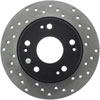 Stoptech 128.40055L | StopTech Acura TSX Sport Cryo Cross Drilled Rotor, Rear Left; 2004-2008 Alternate Image 5