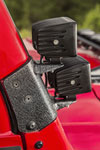 Rugged Ridge 11232.36 | 97-06 Jeep Wrangler TJ Textured Black Dual A-Pillar Light Mount; 1997-2006 Alternate Image 8