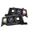 SPYDER 5011893 | Spyder Scion XB Halo Projector Headlights - Black - (PRO-YD-TSXB03-HL-BK); 2003-2007 Alternate Image 1