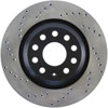 Stoptech 128.33113R | StopTech Volkswagen Golf Sport Cryo Cross Drilled Rotor, Rear Right; 2012-2017 Alternate Image 5