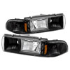 SPYDER 5031631 | xTune Chevrolet Impala 1PC LED Crystal Headlights - Black; 1991-1996 Alternate Image 1