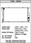 CSF 7046 | BMW 07-11 BMW 335i (A/T Only) Radiator; 2007-2011 Alternate Image 5