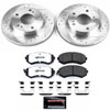 PowerStop k754-26 | Power Stop 94-96 Nissan 240SX Front Z26 Street Warrior Brake Kit; 1994-1996 Alternate Image 2