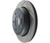 Stoptech 126.61073SR | StopTech Mercury Marauder Sport Slotted Brake Rotor, Rear Right; 2003-2004 Alternate Image 2