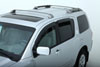 AVS 94134 | 04-15 Nissan Armada Ventvisor Outside Mount Window Deflectors 4pc - Smoke; 2004-2015 Alternate Image 2