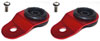 Torque Solution ts-ev-008ic | Radiator Mount Combo with Inserts (RED) : Mitsubishi Evolution 7/8/9; 2005-2006 Alternate Image 1