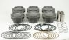 Mahle 197832225 | MS BMW N54 B30 3.0L 84.50mm x 31.7mm CH 17.2cc 314g 10.3CR Pistons (Set of 6); 2006-2016 Alternate Image 1