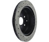 Stoptech 128.44041L | StopTech Toyota Previa Sport Cross Drilled Brake Rotor, Rear Left; 1991-1997 Alternate Image 2