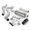 Banks Power 48632-b | 02-05 Chevy 6.6L SCLB Monster Exhaust System - SS Single Exhaust w/ Black Tip; 2002-2005 Alternate Image 1