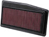 K&N Engineering 332492 | K&N Replacement Air Filter for 13 Chevrolet Spark 1.2L L4 Alternate Image 2