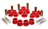 Energy Suspension 11.3108r | 04-07 Mazda RX8 Red Rear Lateral/Trailing Arm Bushings; 2004-2007 Alternate Image 1