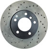 Stoptech 128.34077R | StopTech BMW 120i Sport Cryo Cross Drilled Rotor, Front Right; 2005-2011 Alternate Image 5