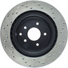 Stoptech 128.42079R | StopTech Nissan 350Z Sport Cross Drilled Brake Rotor, Rear Right; 2003-2008 Alternate Image 2