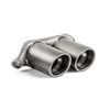 Akrapovic tp-t/s/17/h | 2018 Porsche 911 GT3 (991.2) Tail Pipe Set (Titanium); 2018-2022 Alternate Image 1