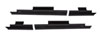 Bushwacker 14063 | 99-16 Ford F-250 Super Duty Crew Cab Trail Armor Rocker Panel / Sill Plate Cover - Black; 1999-2016 Alternate Image 4