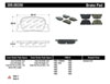 Stoptech 309.08350 | StopTech Sport Brake Pads Lexus ES300, Rear; 2000-2001 Alternate Image 1