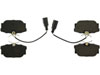 Stoptech 308.08772 | StopTech Street Brake Pads Volkswagen EuroVan 2 sensor wires, Rear; 2001-2003 Alternate Image 7