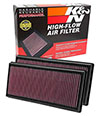 K&N Engineering 332446 | K&N Replacement Air Filter 09-13 Land Rover Range Rover / 10-13 LR4 / 10-13 Discovery Alternate Image 5