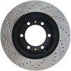 Stoptech 127.44129L | StopTech Toyota FJ Cruiser Sport Drilled/Slotted Rotor, Front Left; 2007-2014 Alternate Image 6