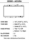 CSF 2850K | 92-00 Honda Civic w/K-Swap V3 Radiator; 1992-2000 Alternate Image 5