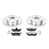 PowerStop k3020 | Power Stop 04-08 Chrysler Pacifica Rear Z23 Evolution Sport Brake Kit; 2004-2008 Alternate Image 2