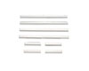 Putco 95172 | 14-18 Chevy Silverado LD / GMC Sierra LD - Double Cab (8pcs) Stainless Steel Door Sills; 2014-2018 Alternate Image 1