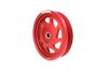 Perrin Performance pspeng104rd | Perrin 19-21 Subaru WRX / 16-18 Forester Lightweight Crank Pulley (FA/FB Engines w/Large Hub) - Red; 2019-2021 Alternate Image 2