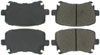 Stoptech 305.11080 | StopTech Street Select Brake Pads Volkswagen GTI, Rear; 2006-2010 Alternate Image 4