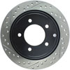 Stoptech 127.63069R | StopTech Jeep Patriot Sport Drilled/Slotted Rotor, Rear Right; 2009-2017 Alternate Image 7