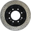 Stoptech 127.66074L | StopTech Chevrolet Suburban 3500 HD Sport Drilled/Slotted Rotor, Front Left; 2016-2017 Alternate Image 6