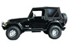 Rampage 68335 | 1997-2006 Jeep Wrangler(TJ) Complete Top - Black Diamond; 1997-2006 Alternate Image 4