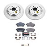 PowerStop esk7440 | Power Stop 2016 Mercedes-Benz GLE300d Rear Euro-Stop Brake Kit; 2016-2016 Alternate Image 1