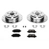 PowerStop k2417 | Power Stop 05-07 Toyota Avalon Rear Z23 Evolution Sport Brake Kit; 2005-2007 Alternate Image 2