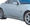 Stillen 1035010kt3 | STILLEN 4-Piece Polyurethane Body Kit - Series 1 Skirts W/ Series 2 Front Fascia: 03-08 350Z; 2003-2008 Alternate Image 1