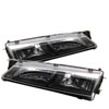 SPYDER 5012616 | Spyder Nissan 240SX Crystal Headlights - Black - (HD-YD-N294-BK); 1997-1998 Alternate Image 1