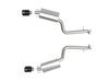 aFe 49-36060-b | Takeda 14-22 Lexus IS350 V6 2.5in. 304 Stainless Steel Axle-Back Exhaust System w/ Black Tip; 2014-2022 Alternate Image 4