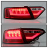 SPYDER 5083258 | Spyder Audi A5 LED Tail Lights - LED Model Only - Red Clear - (ALT-YD-AA508V2-LED-RC); 2008-2012 Alternate Image 6