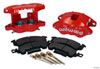 Wilwood 140-11291-r | D52 Front Caliper Kit - Red 2.00 / 2.00in Piston 1.04in Rotor Alternate Image 1